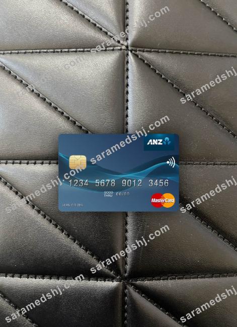 Kiribati ANZ Bank mastercard photolook front